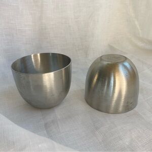 Jefferson Cafe Cups Steiff Pewter Authentic Reproduction